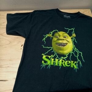 Dreamworks Shrek Black Cotton Tee